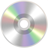 Optical Disc Emoji