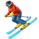 Skier Emoji